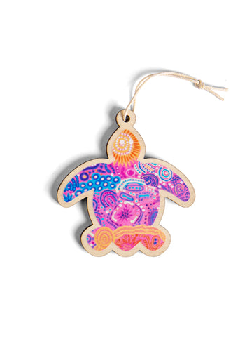 Aboriginal Christmas Turtle Decoration Women’s Love Story