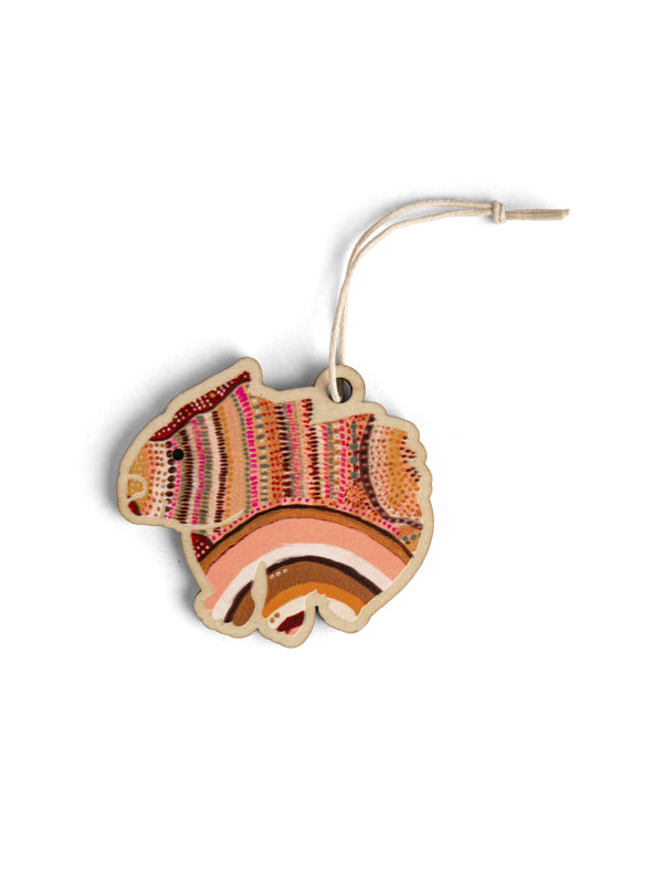 Aboriginal Christmas Wombat Decoration Journeys In The Sun