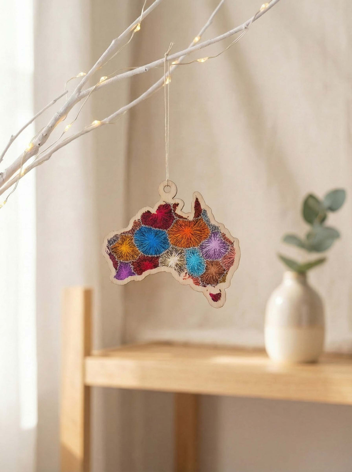 Aboriginal Christmas Australia Decoration Bush Flower