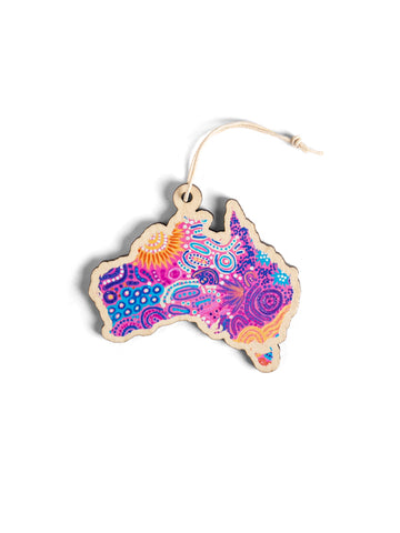 Aboriginal Christmas Australia Decoration Women’s Love Story