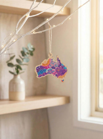 Aboriginal Christmas Australia Decoration Women’s Love Story