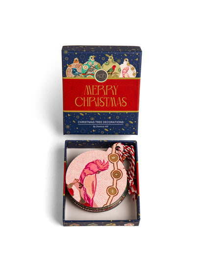 Aboriginal Dreamtime Symphony 4Pack Christmas Decorations