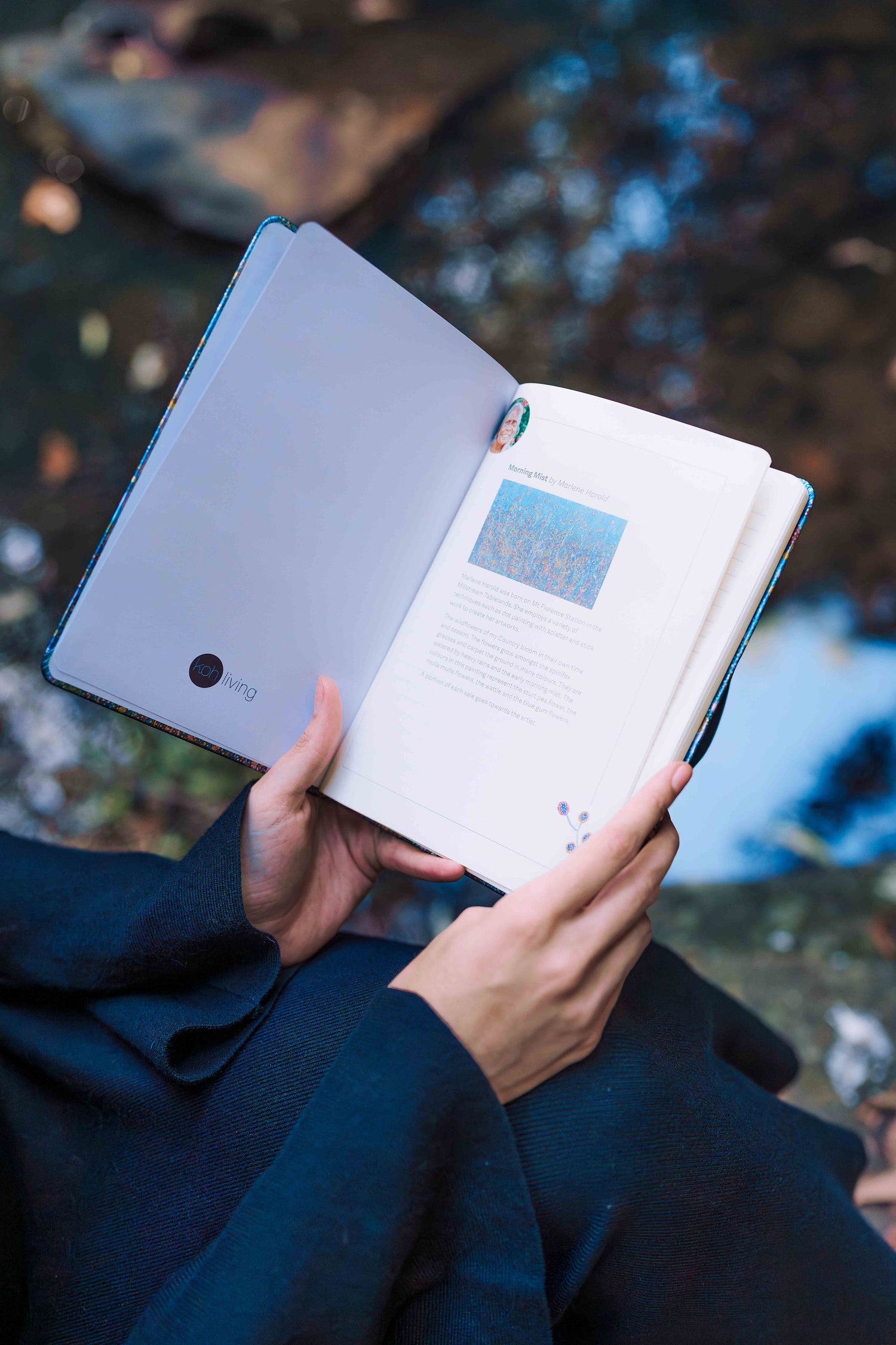 Aboriginal Morning Mist Journal A5