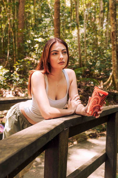 Aboriginal Home 350ml Stainless Steel Travel Mug