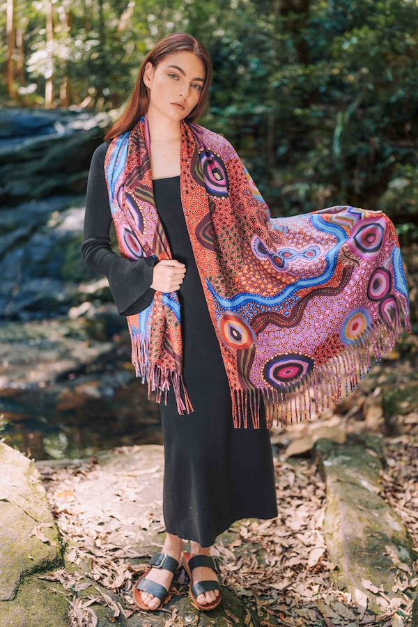 Aboriginal Our Country Scarf