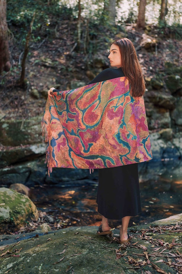 Aboriginal Pilbara Creeks Scarf