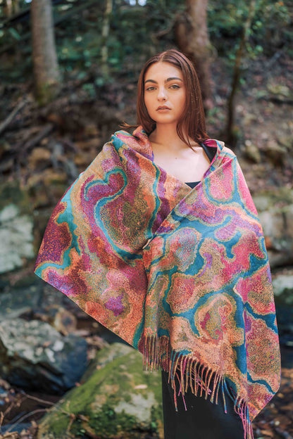 Aboriginal Pilbara Creeks Scarf