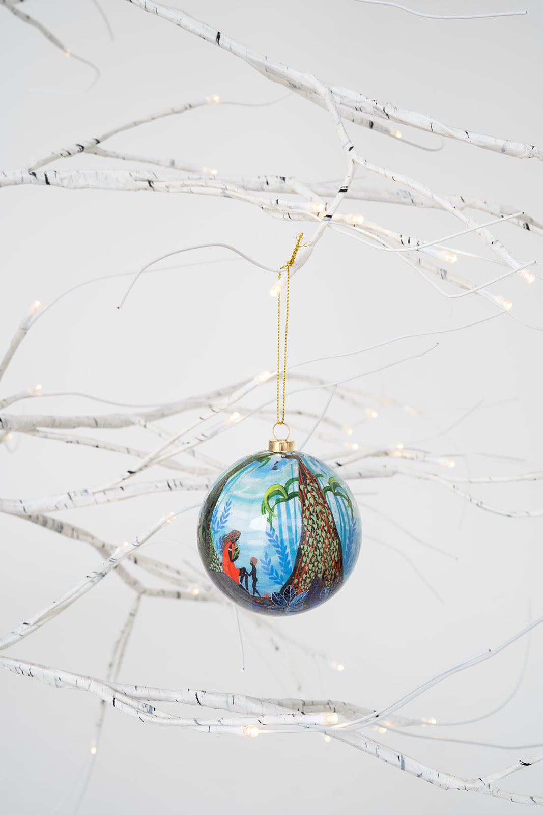 Aboriginal Woven Spirits 4Pack Baubles