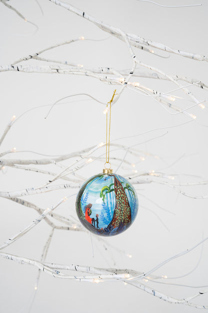 Aboriginal Woven Spirits 4Pack Baubles