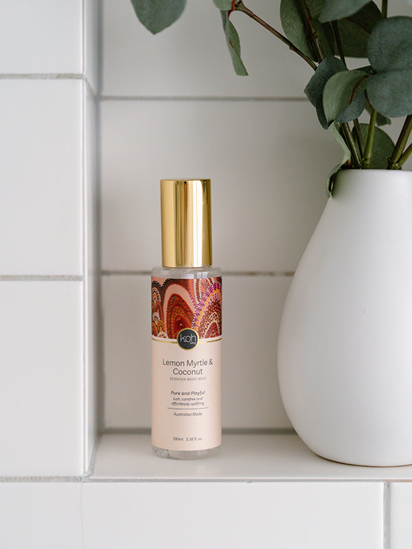 Aboriginal Lemon Myrtle &amp; Coconut Body Mist