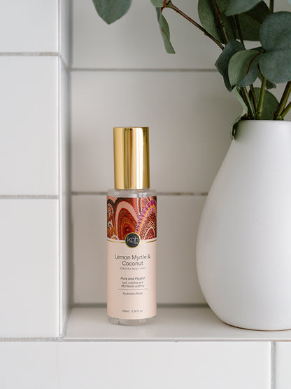 Aboriginal Lemon Myrtle &amp; Coconut Body Mist