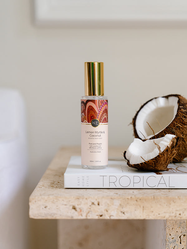 Aboriginal Lemon Myrtle &amp; Coconut Body Mist