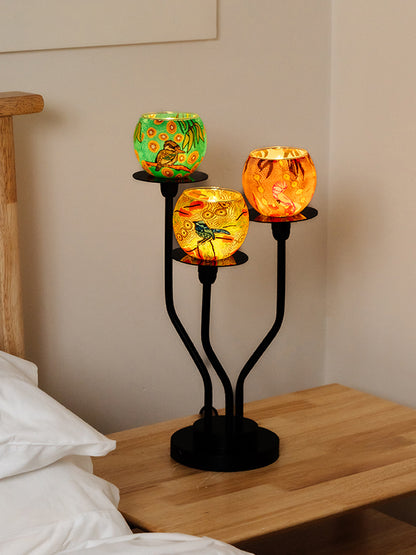 Aboriginal Dreamtime Symphony 3Tier Display Lamp Bundle 45cm