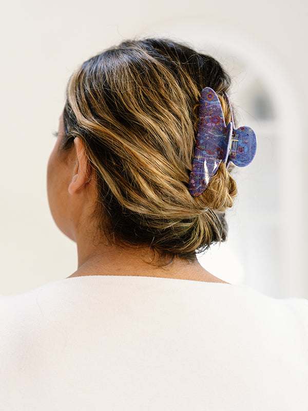 Aboriginal Morning Mist Hair Claw Clip