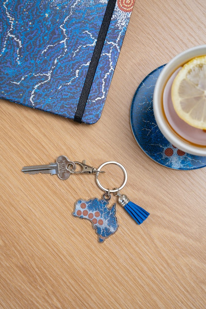 Aboriginal Seven Sisters Australia Keyring
