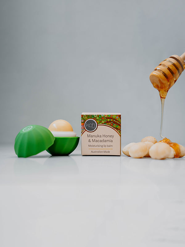 Aboriginal Manuka Honey &amp; Macadamia Lip Balm