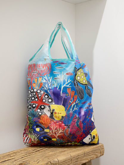 Aboriginal Utopia Recycled Plastic Bottle Bag 45cm