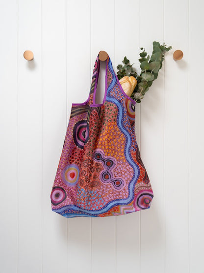 Aboriginal Our Country Recycled Plastic Bottle Bag 45cm