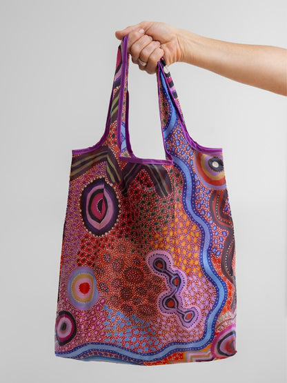 Aboriginal Our Country Recycled Plastic Bottle Bag 45cm