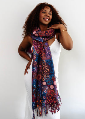 Aboriginal Women's Dreaming Scarf