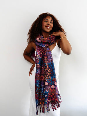Aboriginal Women's Dreaming Scarf