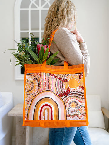 Aboriginal Journeys in the Sun Shopping Bag