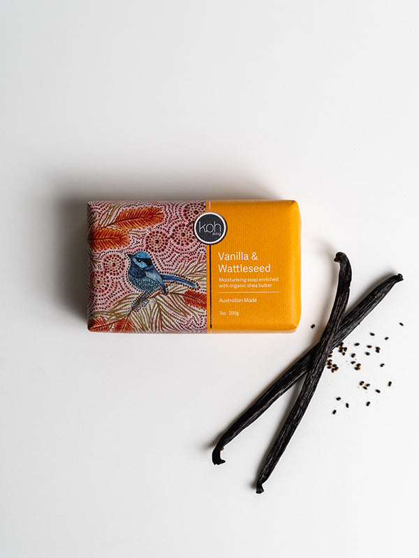 Aboriginal Vanilla &amp; Wattleseed Soap