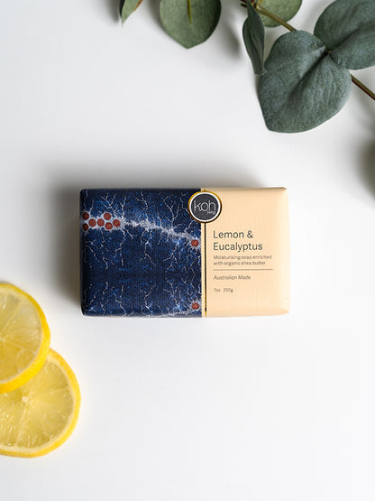 Aboriginal Scented Lemon &amp; Eucalyptus Soap