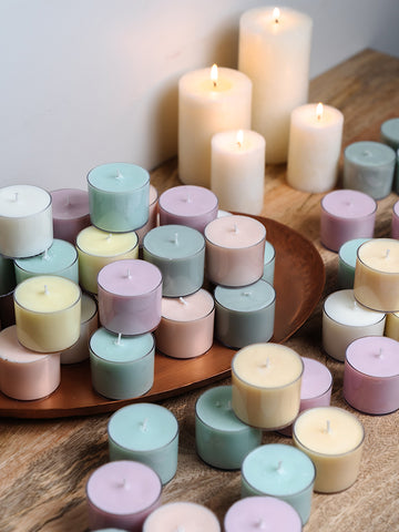 Native Soy Scented Tealight Large (14-16hr Burn Time)