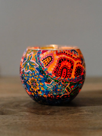 unique client gift ideas - Aboriginal candle holder from Koh Living