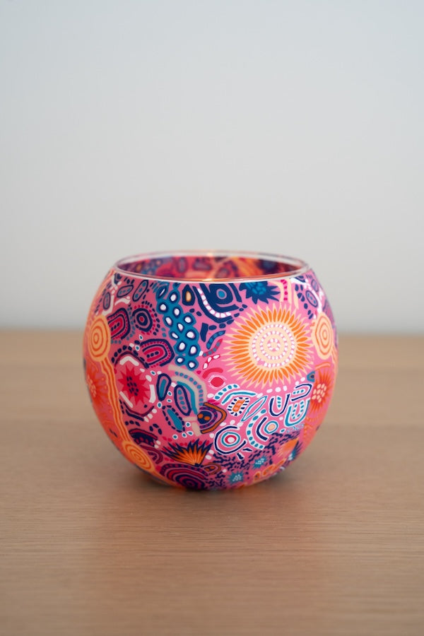 Aboriginal Women’s Love Story Tealight Candle Holder