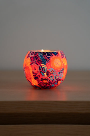 Aboriginal Women’s Love Story Tealight Candle Holder