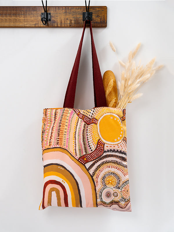 Aboriginal Journeys In The Sun Tote Bag