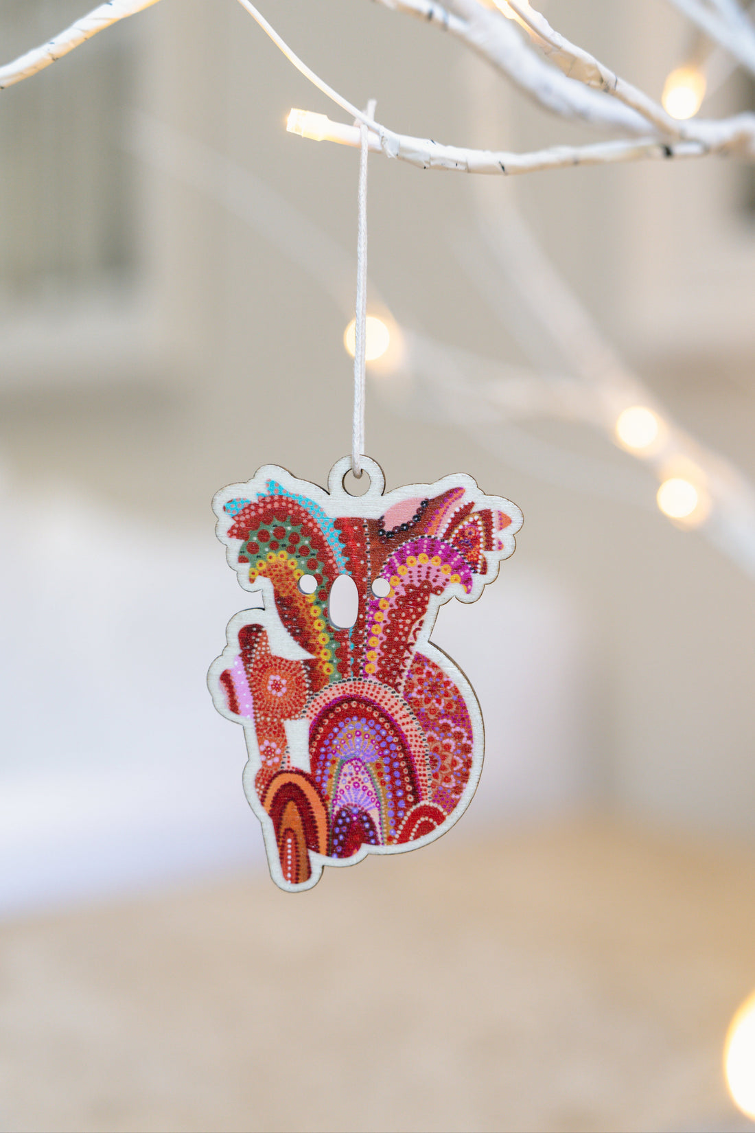 Aboriginal Christmas Koala Decoration Home