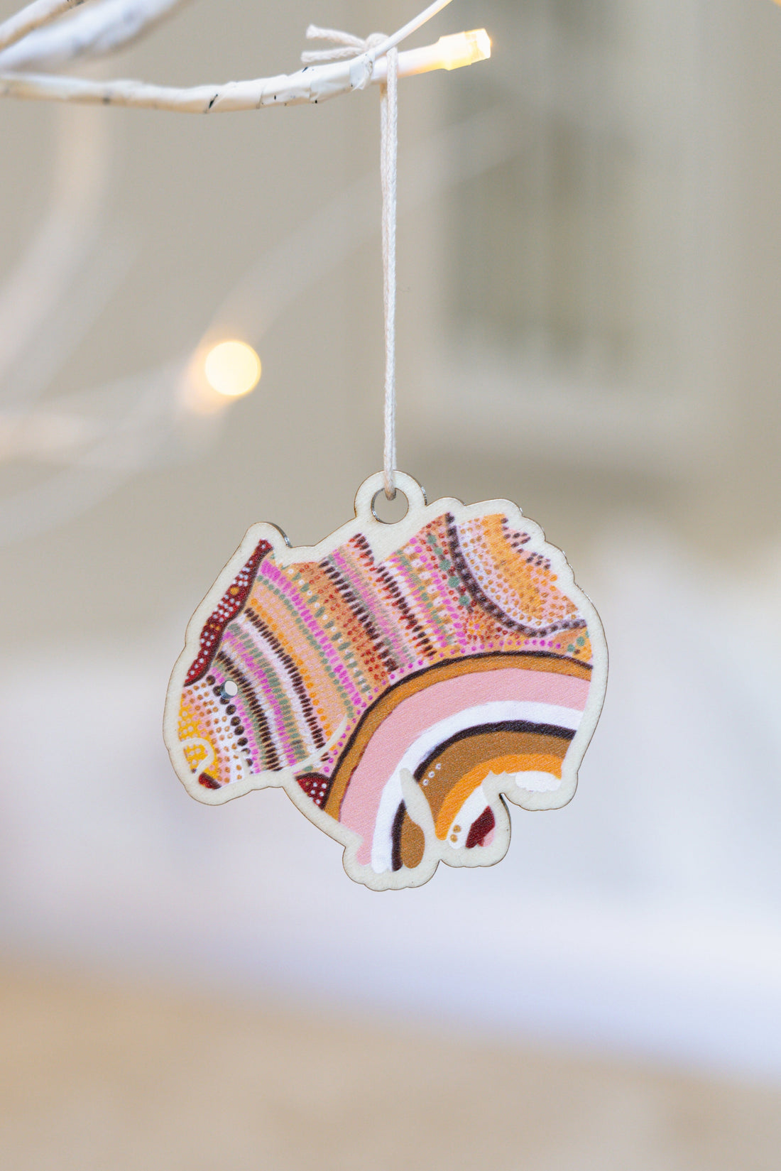 Aboriginal Christmas Wombat Decoration Journeys In The Sun