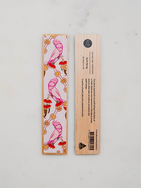 Aboriginal Spirit Being  Wooden Bookmark