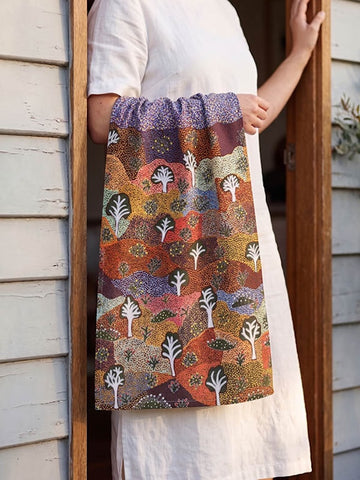 Aboriginal Bush Medicine Cotton Tea Towel