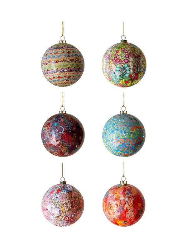 Aboriginal Sacred Country 6Pack Bauble Bundle