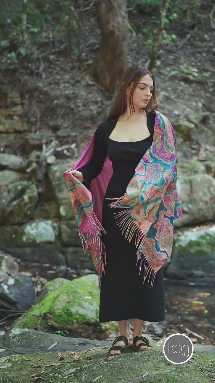 Aboriginal Pilbara Creeks Scarf