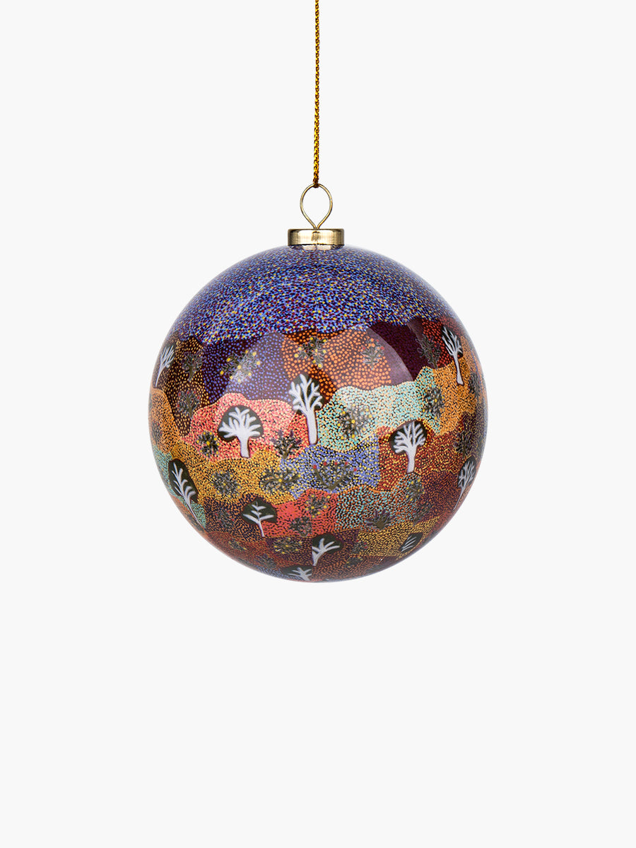 Aboriginal Christmas Bauble Art Decoration from Koh Living