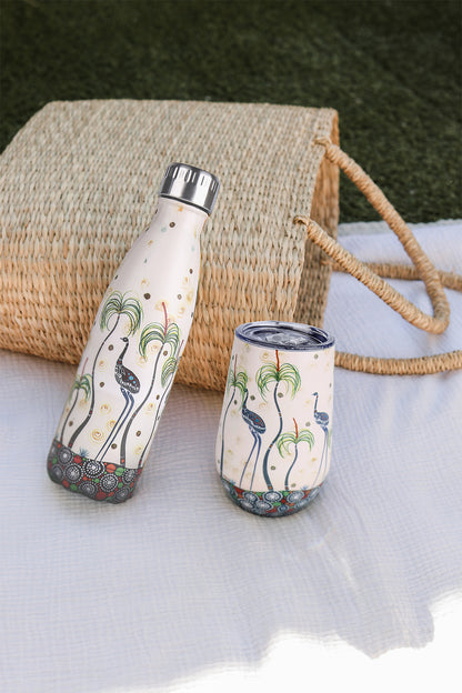 Aboriginal Kinship Stainless Steel Water Bottle