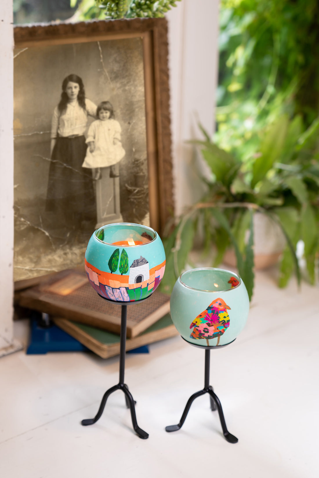 Tall and Small Iron Stand and Anna Blatman Care Pack C