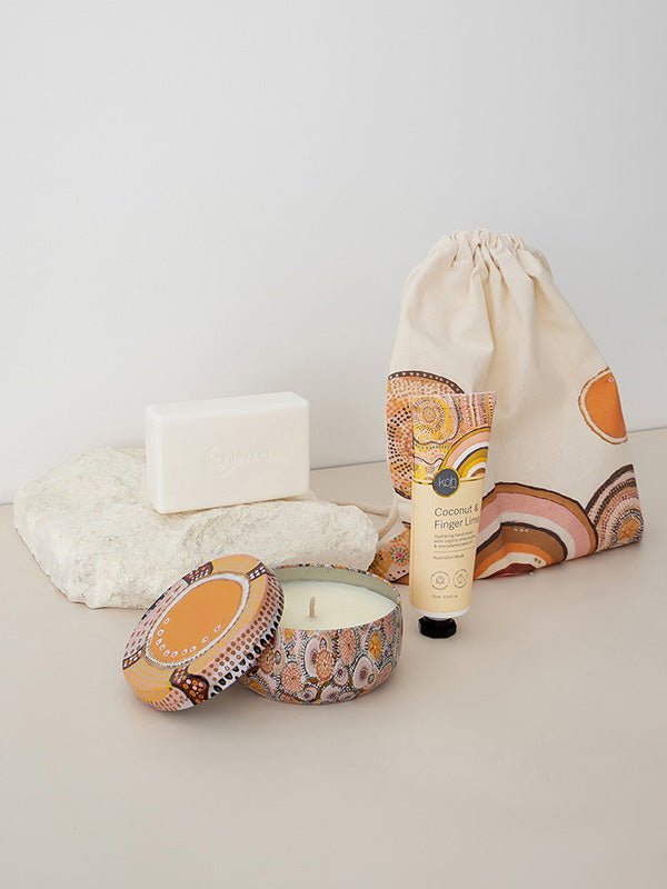 Aboriginal Coconut &amp; Finger Lime Body Gift Set - Koh Living