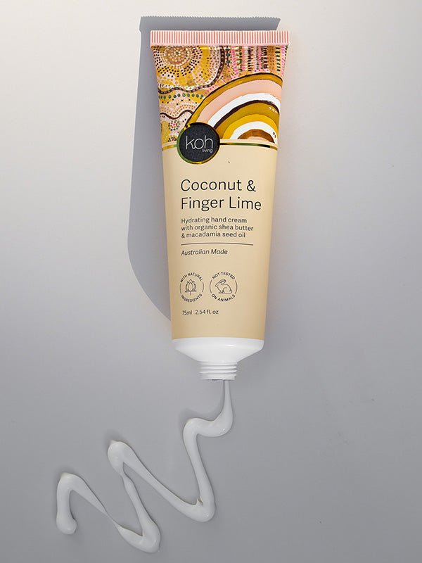 Aboriginal Coconut &amp; Finger Lime Hand Cream - Koh Living